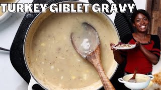 The Best Way to Make Giblet Gravy  100 Year Old Grandma Style [upl. by Gothar]