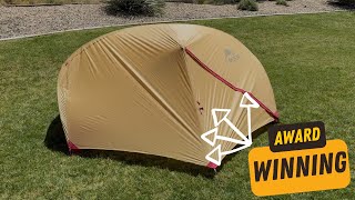 The Ultimate Backpacking Tent MSR Hubba Hubba 2Person Tent [upl. by Kennett]