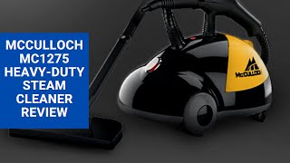 McCulloch MC1275 Steam Cleaner Review Updated For 2024 [upl. by Hazeefah]