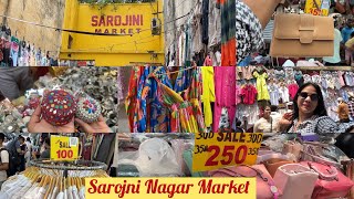 Sarojini Nagar Market Vlog  Latest Summer Collection  July 2024 [upl. by Ariaz]