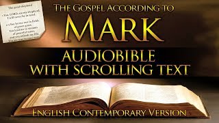 Holy Bible MARK 1 to 16  Full Contemporary English With Text [upl. by Aihcats]