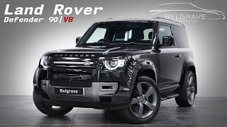 Land Rover Defender V8  Walkaround video  FOR SALE [upl. by Irik196]