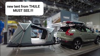 New foldable tent from Thule MUST SEE  Outset hitch tent [upl. by Ikram]