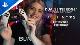 DualSense Edge WirelessController  Destiny 2  EntwicklerExperience [upl. by Aniela]