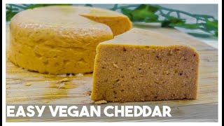 Easy vegan smoked cheddar cheese shreddablemeltable dairy free [upl. by Lebbie]