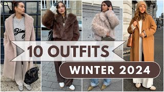 10 Latest Winter Outfit Ideas for Women 2024  Womens Fashion [upl. by Bashemeth]