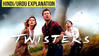 Twisters 2024🌪️ Adventures latest movie Explained in HindiUrdu hollywoodexplanation [upl. by Airdnala]