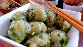 Boulette chou chou Mauritian Niouk Yen Chayote Dumplings [upl. by Aihsram]