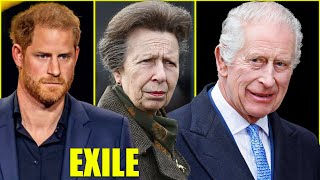 FURIOUS King Charles and Princess Anne Unite to Oust Puppet Harry from the Royal Family Permanently [upl. by Bouzoun]