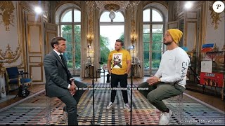 McFly et Carlito  Concours danecdotes avec Emmanuel Macron la vidéo après leur pari remporté [upl. by Llenwad]