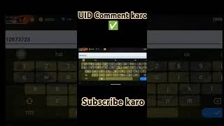 UIDRC6610973723 FREE shorts trending viralvideo freefireclips [upl. by Elay274]