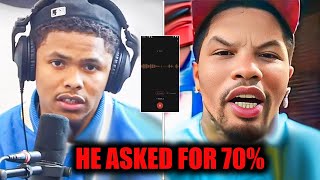 Shakur Stevenson Exposes Gervonta Davis Bizarre Fight Demands in Leaked Call [upl. by Elboa]