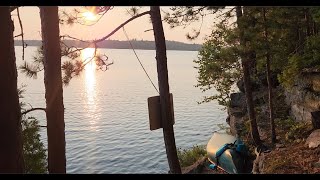 Canoe Camping at La Vérendrye Wildlife Reserve [upl. by Pauline]