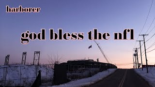 Harborer  God Bless the NFL Official Music Video [upl. by Aprilette]