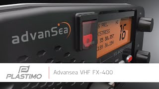 Plastimo  Advansea VHF FX400 EN [upl. by Lainey]