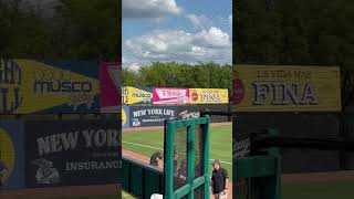 A Quick Look At Rickwood Field From The MLB Rickwood Classic  St Louis Cardinals v SF Giants [upl. by Nnaylime331]