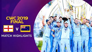 Cricket World Cup 2019 Final England v New Zealand  Match Highlights [upl. by Arraeit]