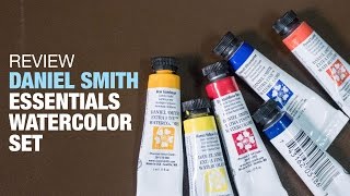 Review Daniel Smith Essentials Watercolor Set [upl. by Iroak239]