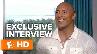 Whats It Like to Kiss The Rock  Baywatch 2017 Interview  All Access [upl. by Ojeitak]