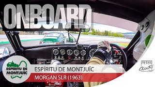 Barcelona onboard Morgan SLR  Historic Racing [upl. by Egres]