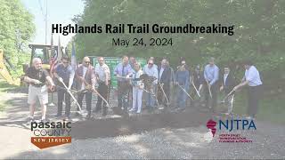 Highlands Rail Trail Groundbreaking [upl. by Oluap]