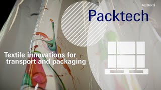 Techtextil  Application areas Packtech [upl. by Danieu]