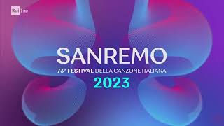 Sigla apertura Sanremo 2023  73 Festival della canzone italiana [upl. by Eira]