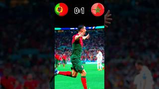 Portugal 🆚️Morocco best 🔥 euro cup 2022 match 01 highlights shorts youtube football cr7 [upl. by Ian810]