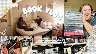 BOOK VLOG  march tbr tabbing my annotations reading with a friend picking my next read [upl. by Paik]