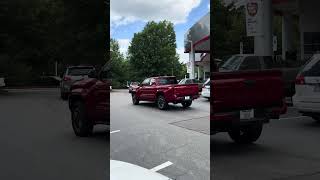 2024 Toyota Tacoma TRD Sport  Supersonic Red Headed out for another adventure shorts [upl. by Nalyk]