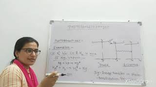 BSC Classes Photochemistry lecture5 photosensitization by Renu Dhetarwal [upl. by Willy]