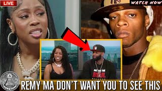 Remy Ma is DIVORCING Papoose for quotBattle Rapperquot Eazy The Block Captain WATCH NOW [upl. by Adrell942]