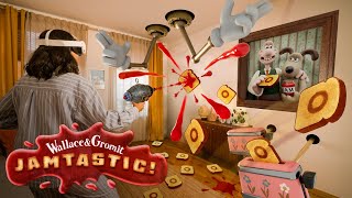 Wallace amp Gromit Jamtastic Mixed Reality Game Official Trailer [upl. by Elah148]