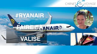 Comment préparer son bagage cabine Ryanair  EasyJet carnetdevoyagebysylviafr [upl. by Ecela]