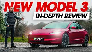 NEW Tesla Model 3 review – still the BEST electric car  What Car [upl. by Llerrot704]