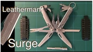 Leatherman Surge Multitool 21 Functions Review [upl. by Nerwal159]