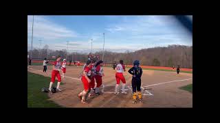 Allison Messer 2023 Softball home runs Lynn Camp Lady Cats [upl. by Jolee]