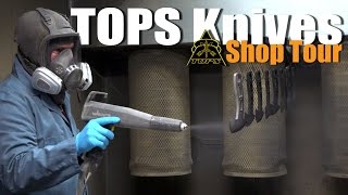 TOPS Knives Shop Tour [upl. by Azrim]