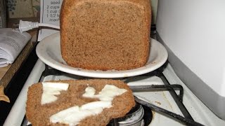 15 pound loaf rye bread caraway seeds poppy seeds using Hamilton Beach Home Baker bread machine [upl. by Dyan]