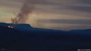 LIVE Iceland volcano erupts for the tenth time in three years [upl. by Henebry]