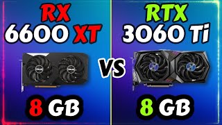 RX 6600 XT vs RTX 3060 Ti  Test in 10 Games [upl. by Polloch926]