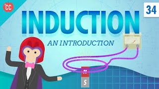 Induction  An Introduction Crash Course Physics 34 [upl. by Mitman]