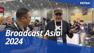 Petra News  Broadcast Asia 2024 [upl. by Anaujal]