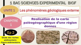 1BSEFU1CH1ep2  I1 Etude des roches sédimentaire 1 figure sédimentaire [upl. by Eerpud]