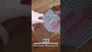 DIY verpakking cadeaubon [upl. by Koblick]