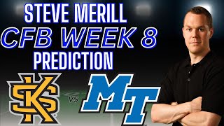 Kennesaw State vs Middle Tennessee State Predictions amp Picks  Tuesday College Football Picks Week 8 [upl. by Notluf28]