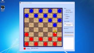 How To Use Checkers Game Software [upl. by Esdnyl]