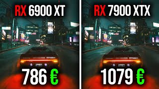 RX 6900 XT vs RX 7900 XTX  Test in 8 Games [upl. by Ikkiv]