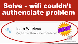 SLOVE I WIFI ERROR I COULDNOT AUTHENCIATE CONNECTION I TAMIL I [upl. by Phare714]