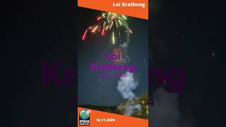 Loy Krathong 2024 thailand [upl. by Eidoc281]